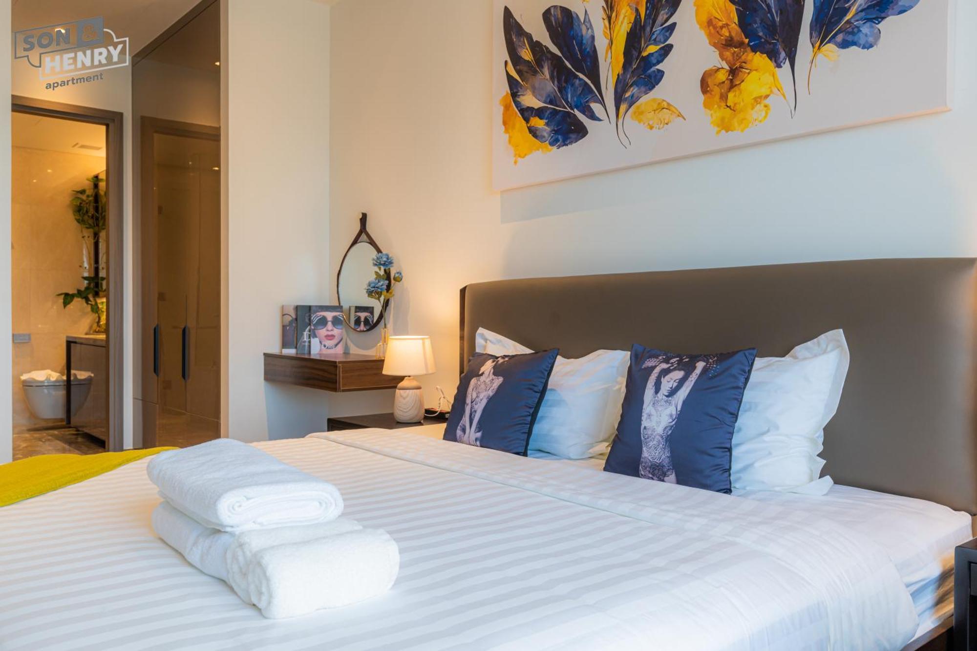 Ferienwohnung Son&Henry The Marq Luxury Ho-Chi-Minh-Stadt Exterior foto