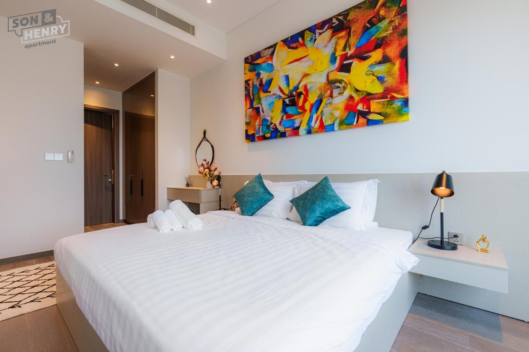 Ferienwohnung Son&Henry The Marq Luxury Ho-Chi-Minh-Stadt Exterior foto