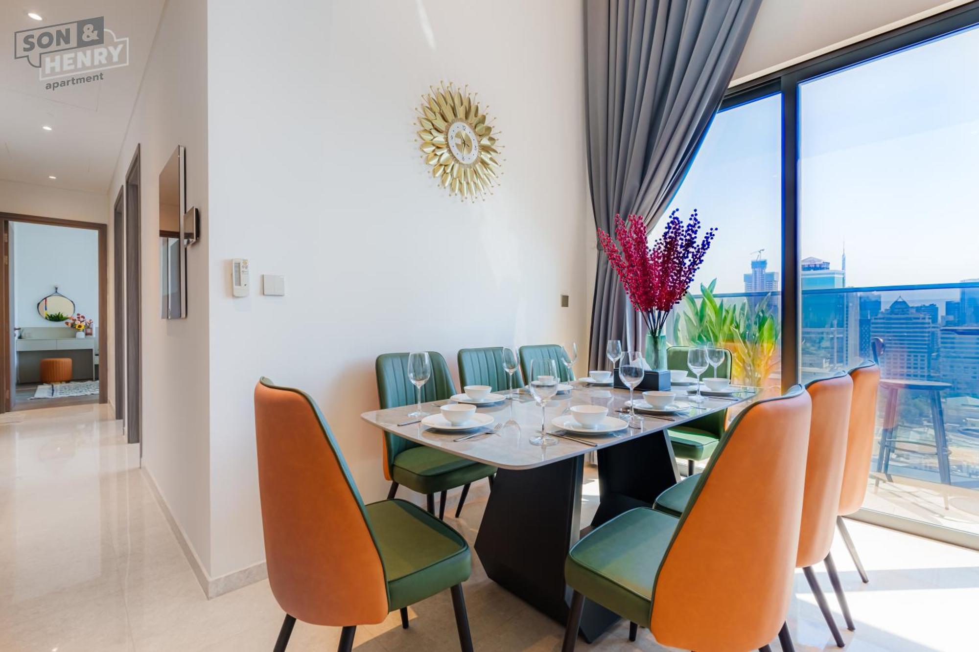 Ferienwohnung Son&Henry The Marq Luxury Ho-Chi-Minh-Stadt Exterior foto