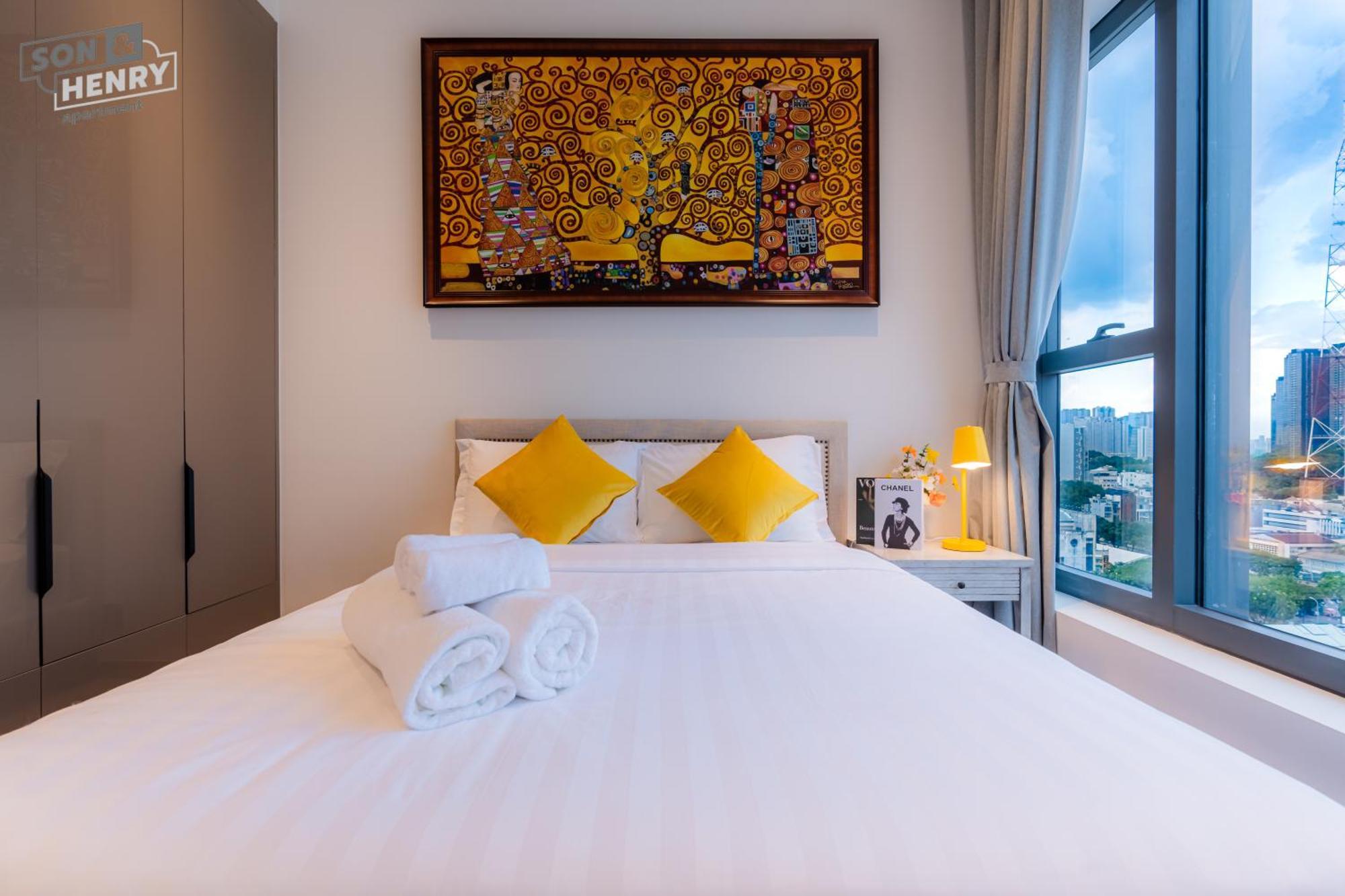 Ferienwohnung Son&Henry The Marq Luxury Ho-Chi-Minh-Stadt Exterior foto