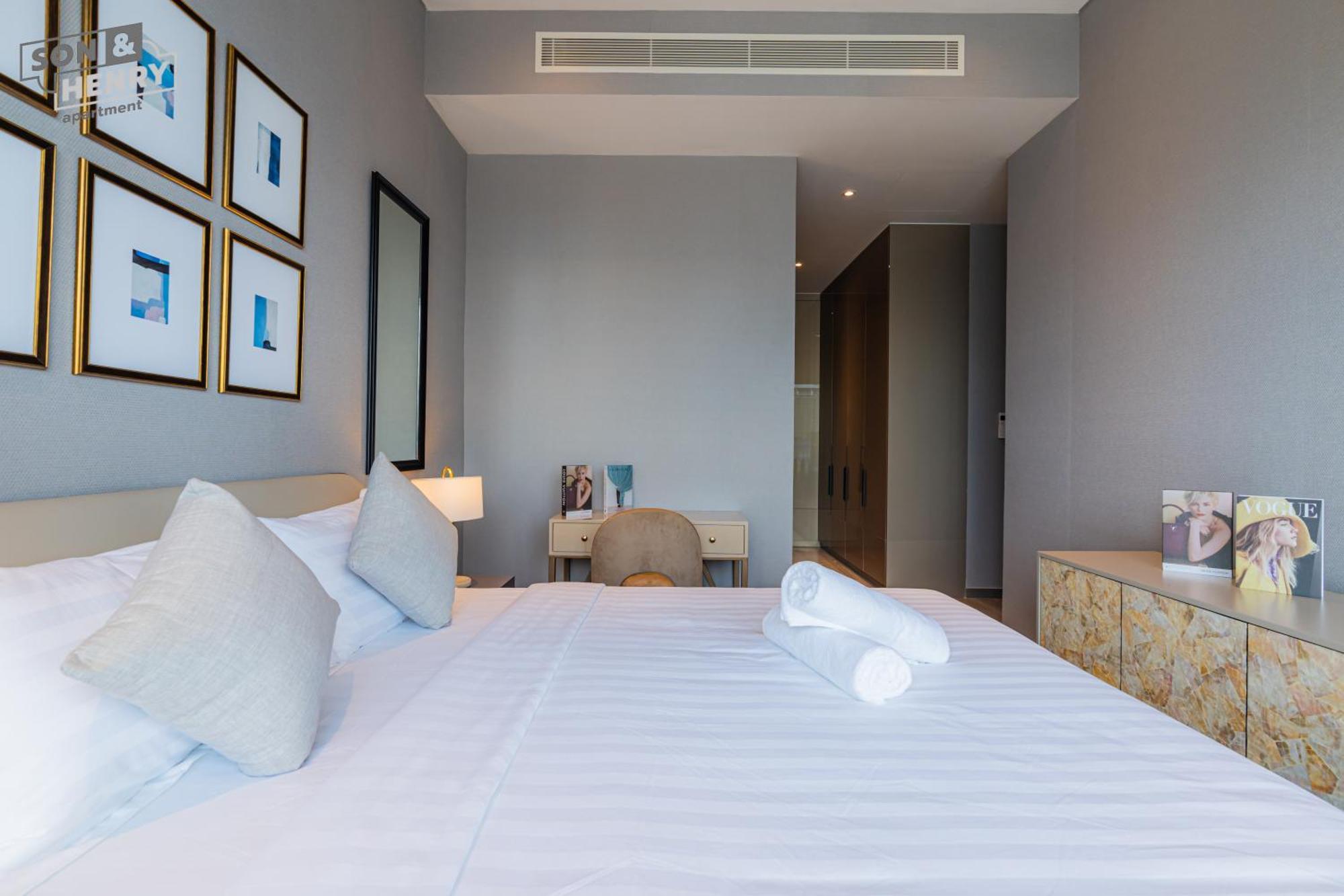 Ferienwohnung Son&Henry The Marq Luxury Ho-Chi-Minh-Stadt Exterior foto