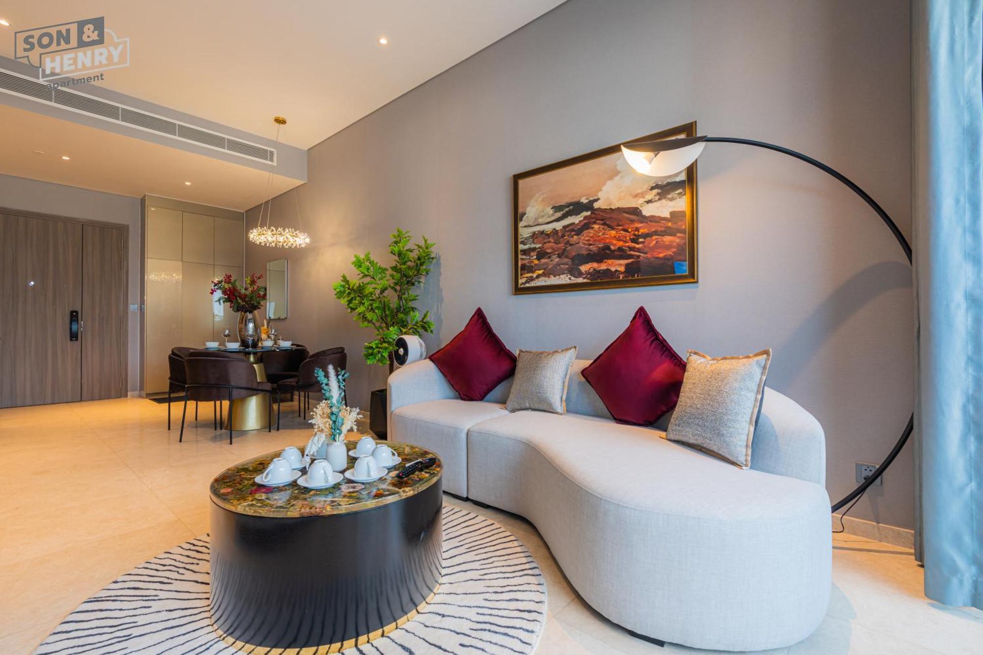 Ferienwohnung Son&Henry The Marq Luxury Ho-Chi-Minh-Stadt Exterior foto