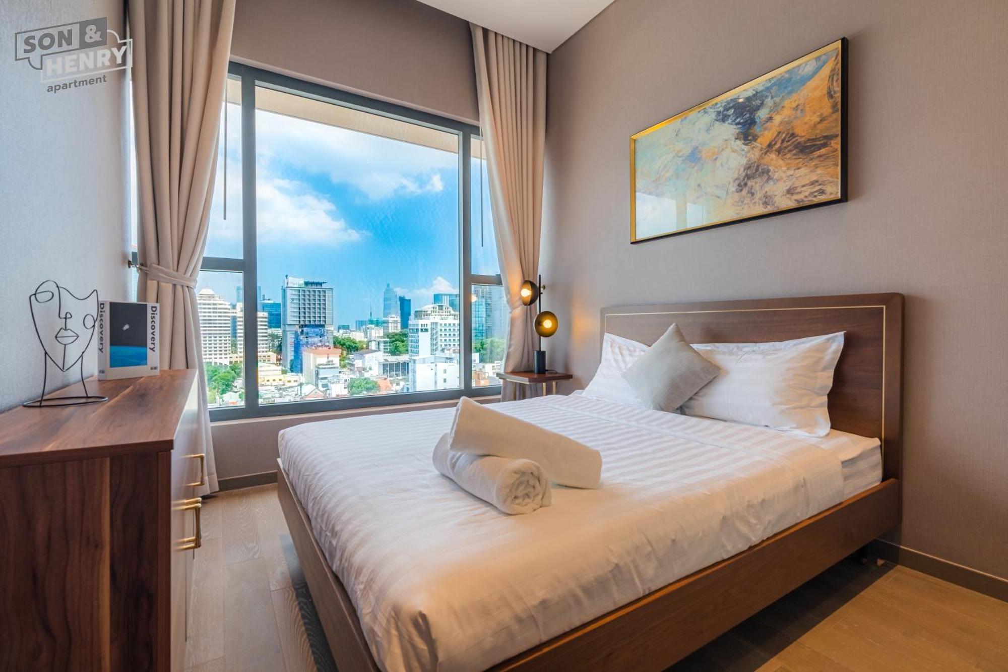 Ferienwohnung Son&Henry The Marq Luxury Ho-Chi-Minh-Stadt Exterior foto